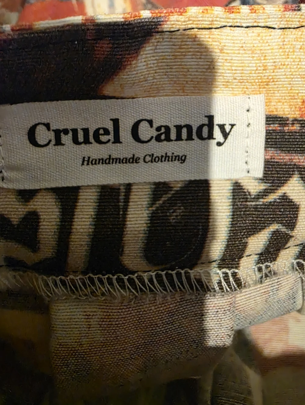 Graphic Horror Poster Circle Skirt - Multicolor - Picture 2 of 4